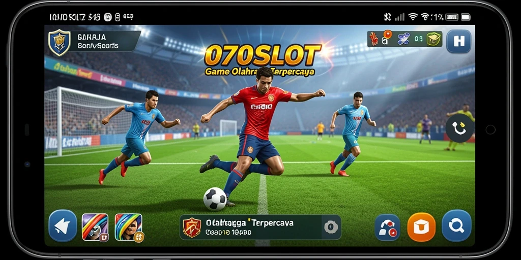 Tampilan gameplay menarik di 070SLOT dengan aksi olahraga seru.