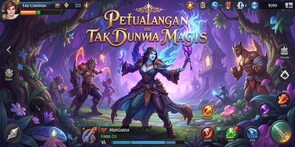 Tampilan gameplay 9399 yang menakjubkan dalam petualangan seru.