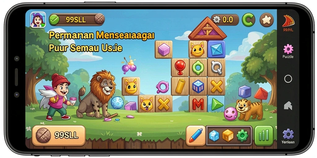 Tampilan gameplay 99SLL yang menantang dan menyenangkan.