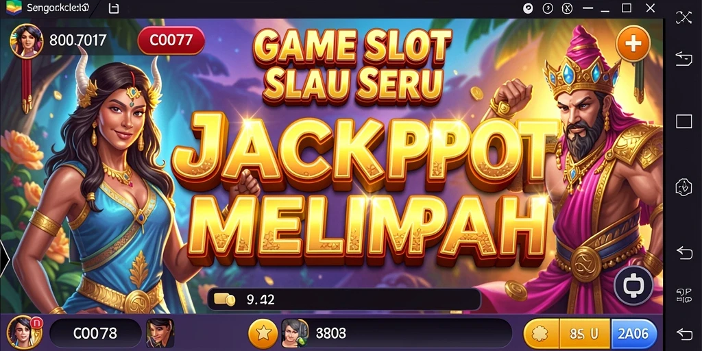 Gameplay C0077 yang seru dan penuh warna.