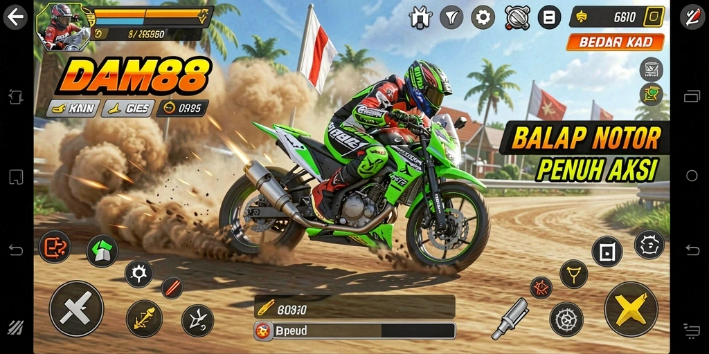 Tampilan gameplay <strong>DAM88</strong> yang menegangkan dan mendebarkan.