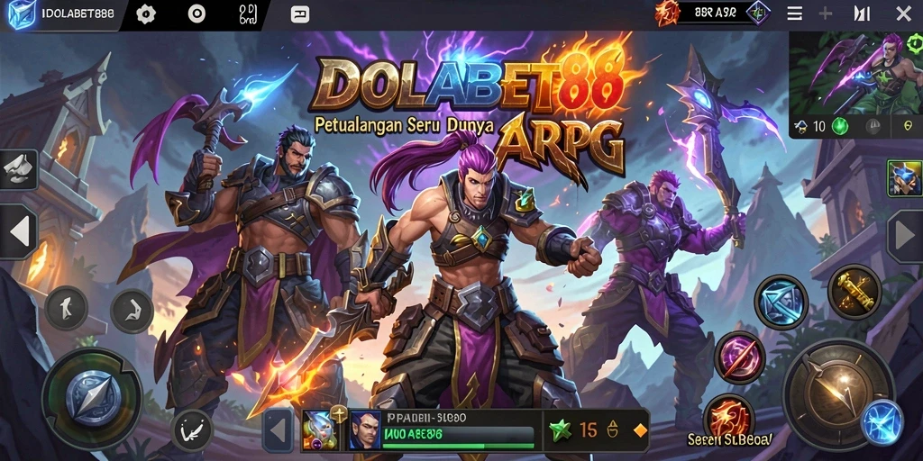 Tampilan gameplay seru dan grafis menawan dari IDOLABET88.