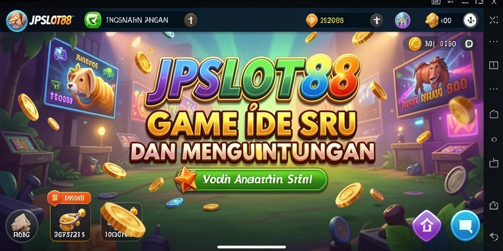 Tampilan gameplay menarik dan mudah dipahami di JPSLOT88.