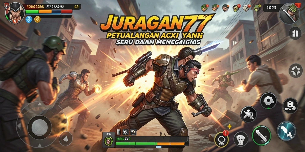 Screenshot JURAGAN77 menampilkan aksi mendebarkan dalam permainan.