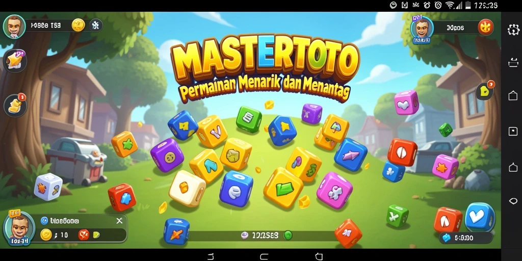 Screenshot gameplay MASTERTOTO menampilkan tantangan Puzzle yang menarik.