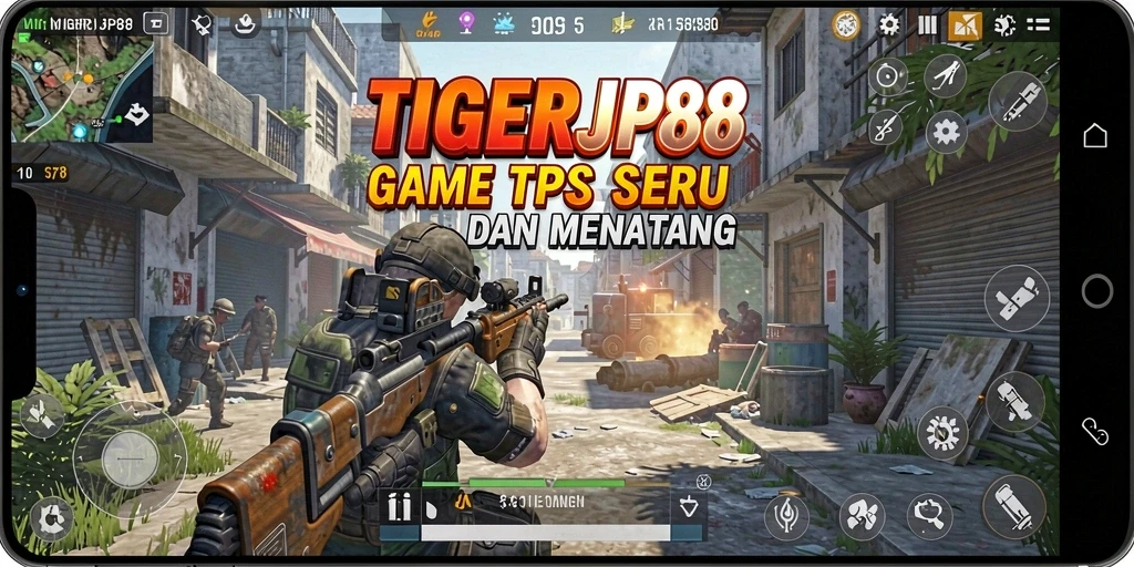 Gameplay seru dan mendebarkan dari TIGERJP88.